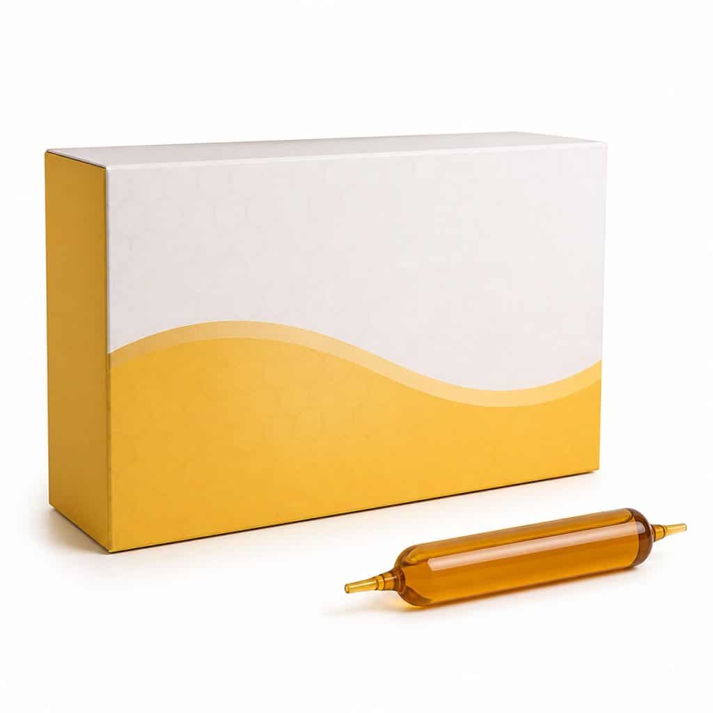 ampoules buvables de gelée royale et vitamines B présenté seul