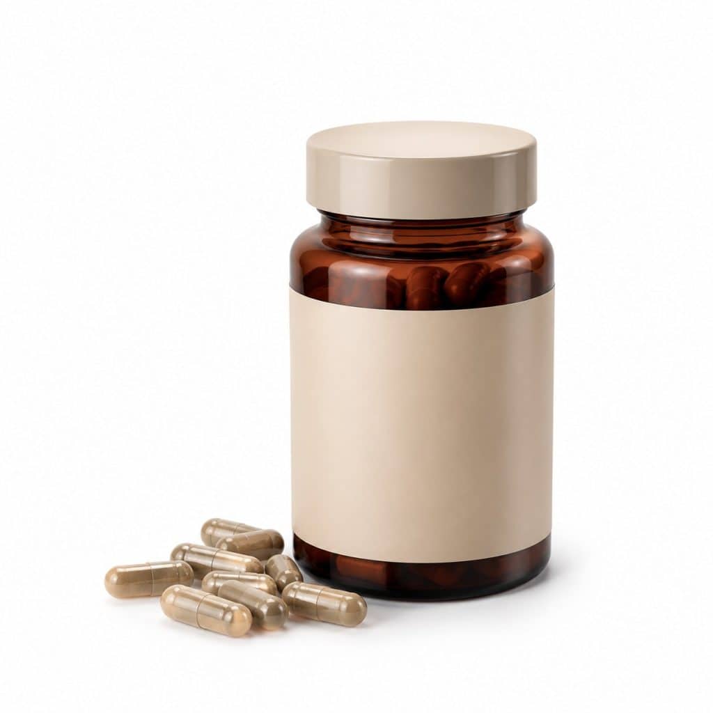 gélules de plantes toniques ginseng guarana éleuthérocoque présenté seul