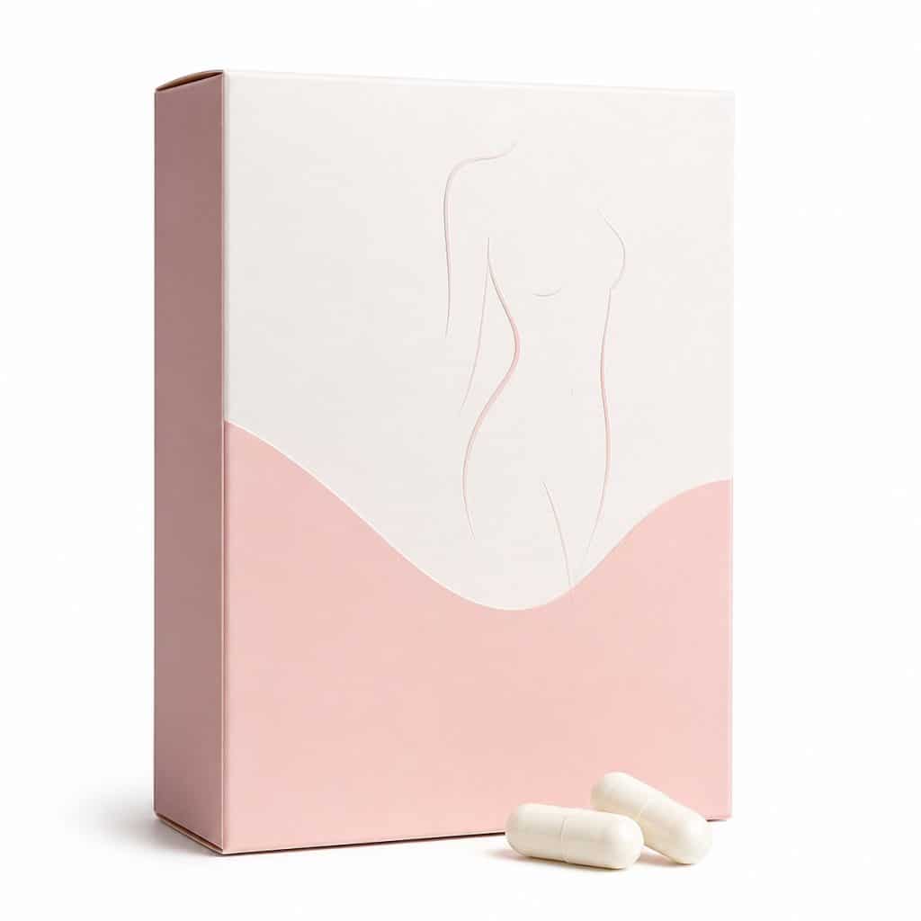 Boîte de complément probiotique flore intime présentée seule