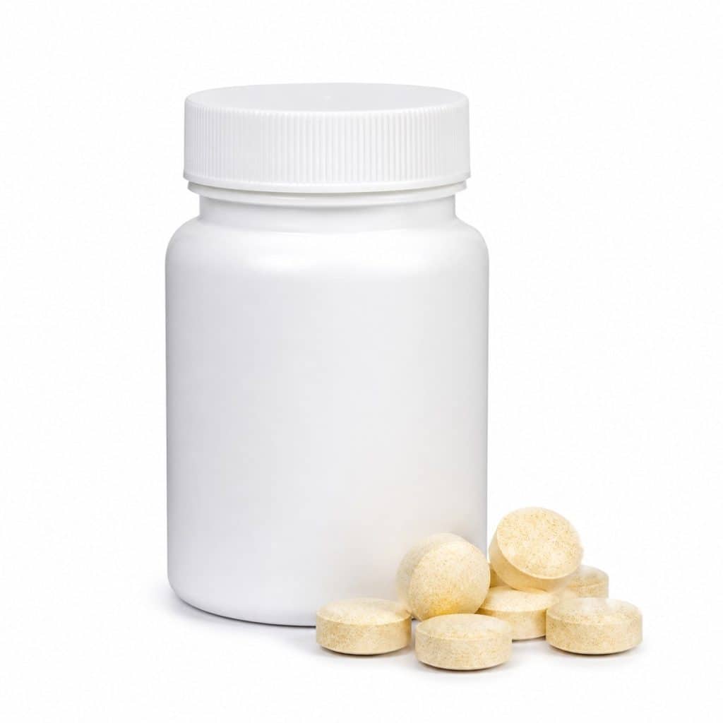 comprimés à croquer de complément alimentaire vitamine C naturelle présenté seul